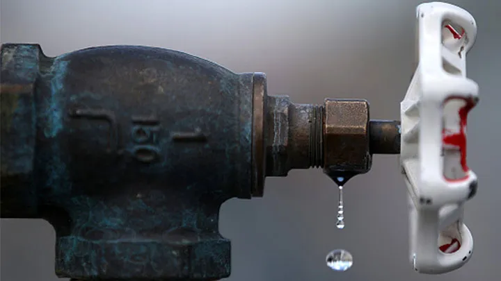 Who turned off the taps?
