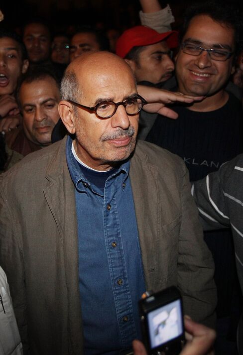 Egyptian Opposition Campaigner Mohamed ElBaradei