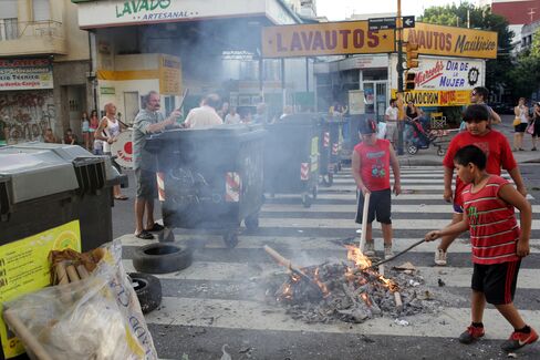 People Protest In Buenos Aires