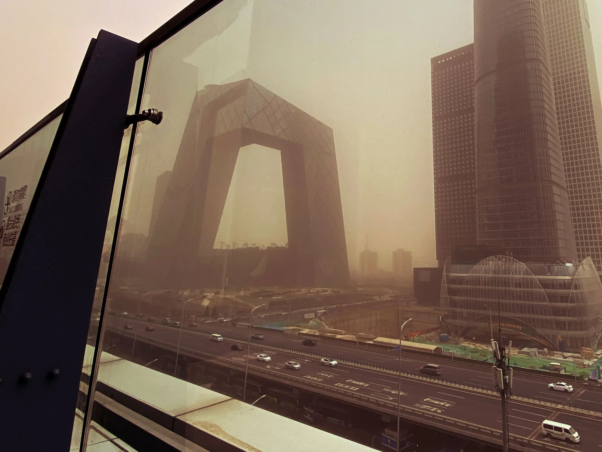 Beijing And Northern China Hit By Sandstorm