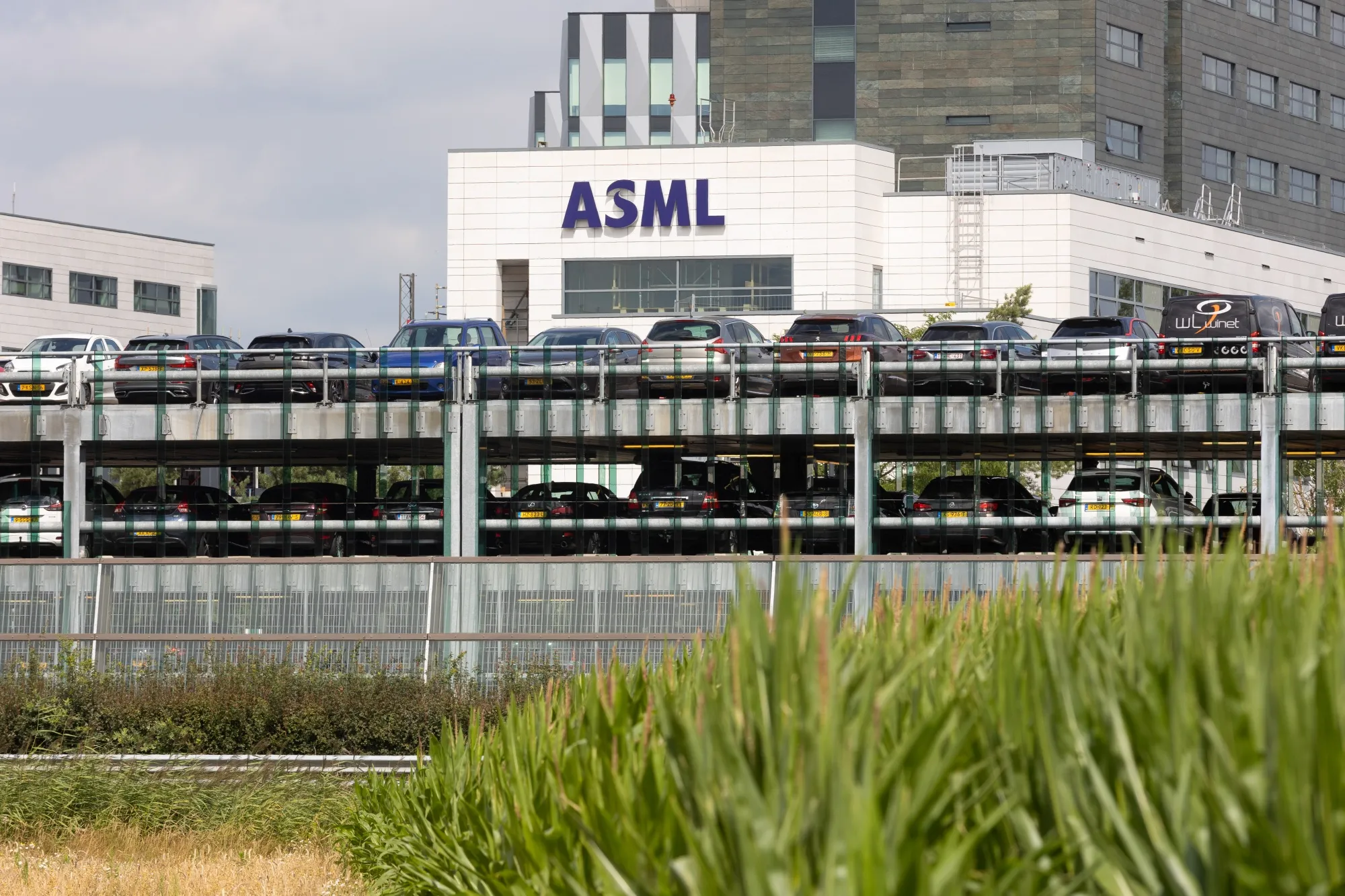 ASML headquarters and factory in Veldhoven, Netherlands.