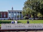 The Milton S Eisenhower Library of the Johns Hopkins University.