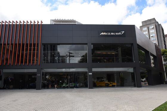 McLaren Finds Niche for $410,000 Cars in Struggling Brazil