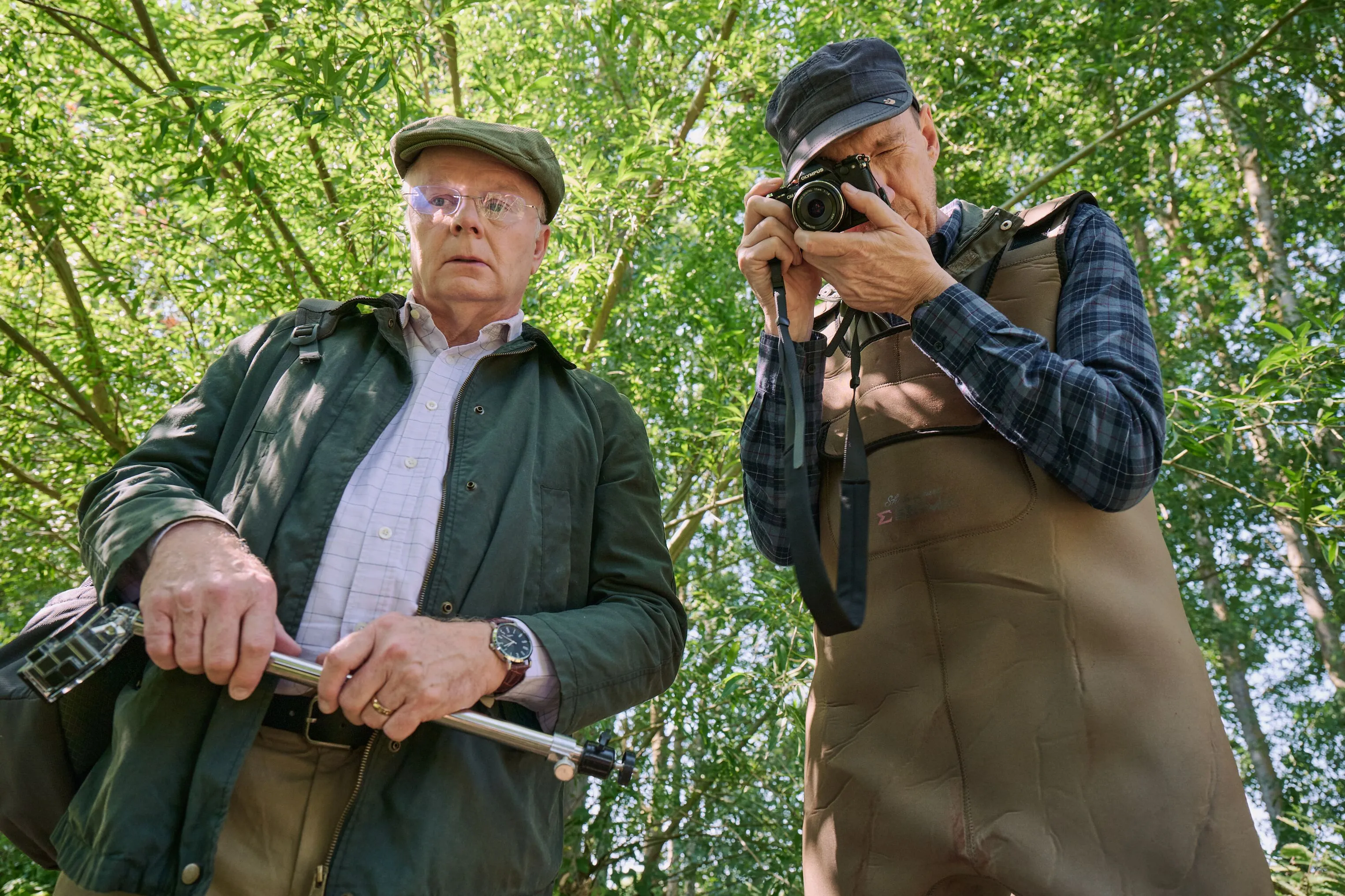 Actors Jason Watkins (left) and David Thewlis as campaigners Peter Hammond and Ashley&nbsp;Smith in Channel 4’s Dirty Business.