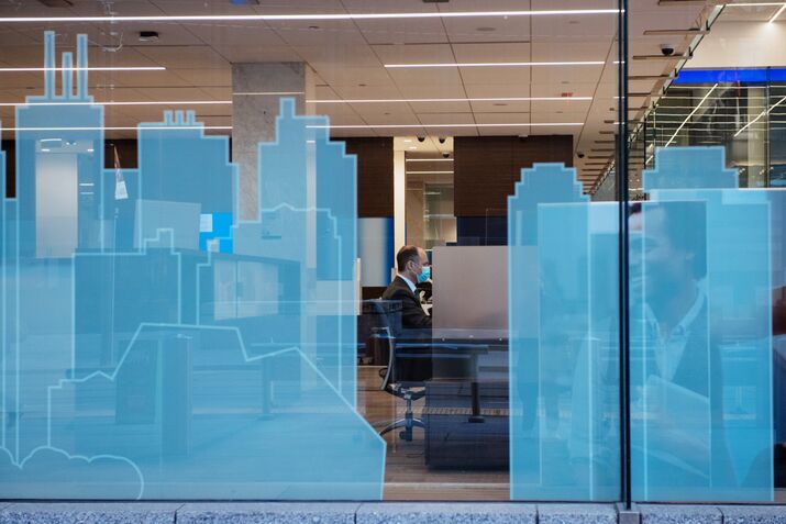 Toronto's Financial District As Premier Ford Hints At New Restrictions