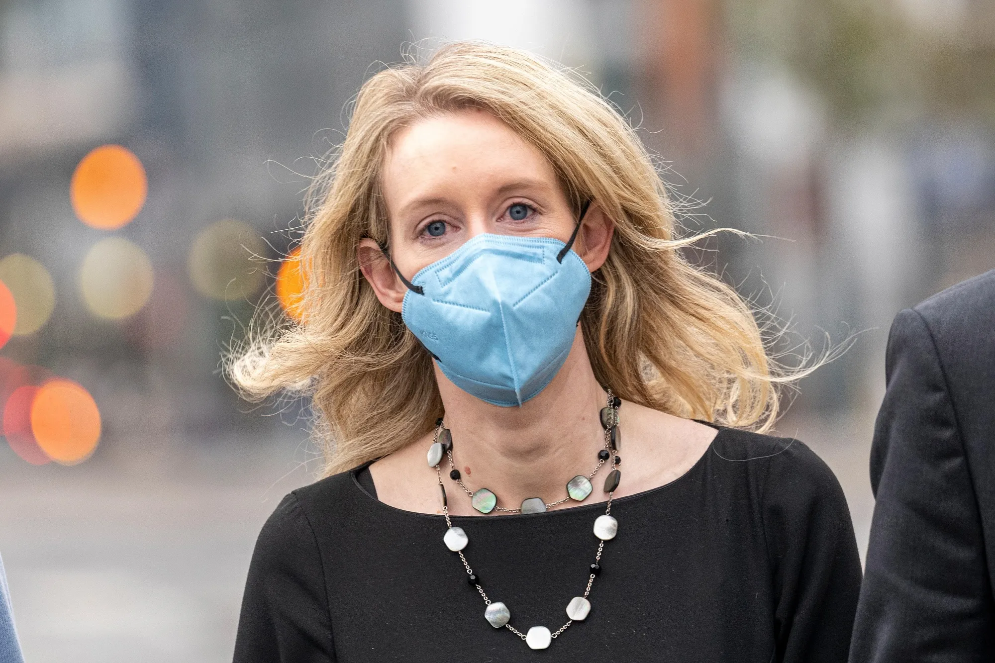 Elizabeth Holmes exits federal court in San Jose, Calif. on&nbsp;Dec. 21.&nbsp;