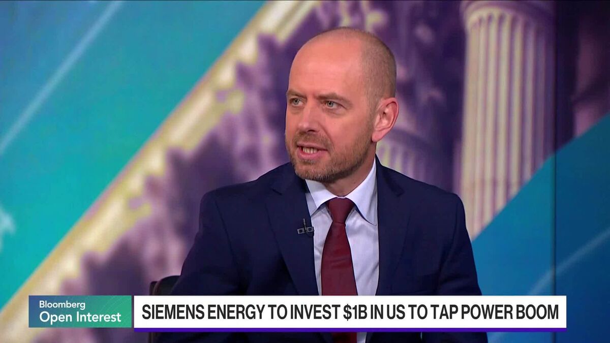 Siemens Energy CEO Says $1B US Investment 'Absolutely' Makes Sense