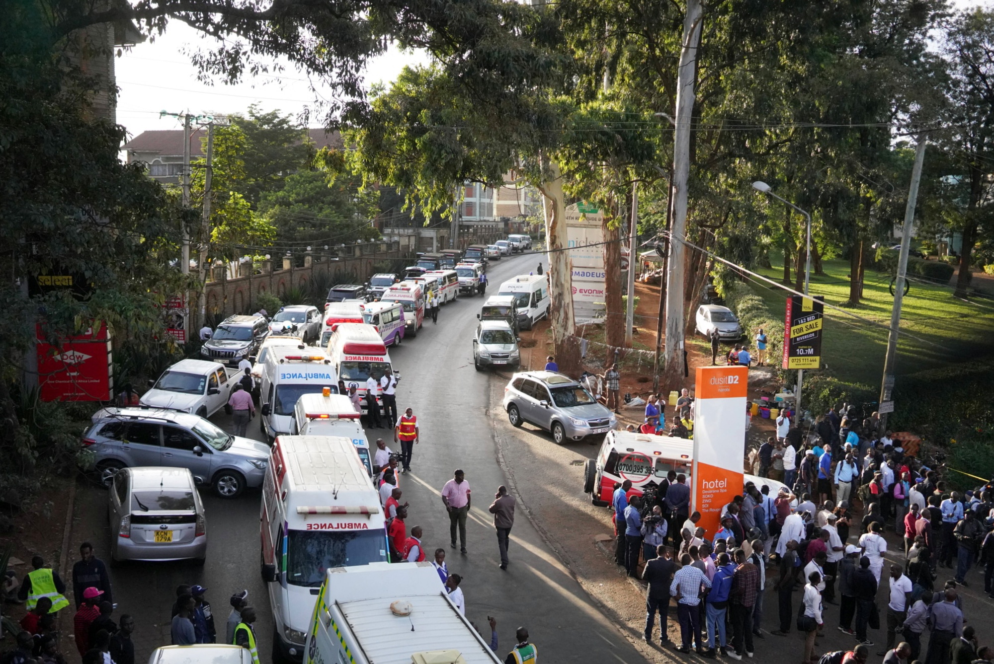 Nairobi Explosion Terror Attack Probed After Shots Fired Bloomberg    1x 1 