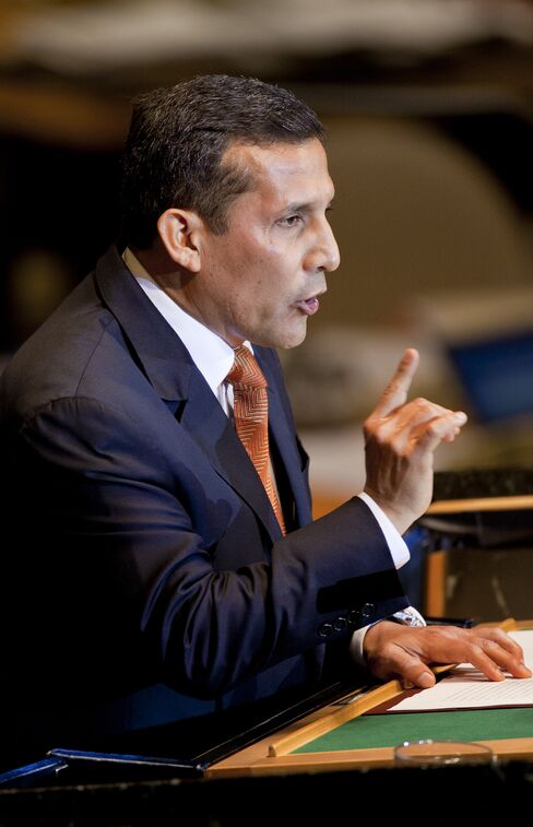President of Peru Ollanta Humala