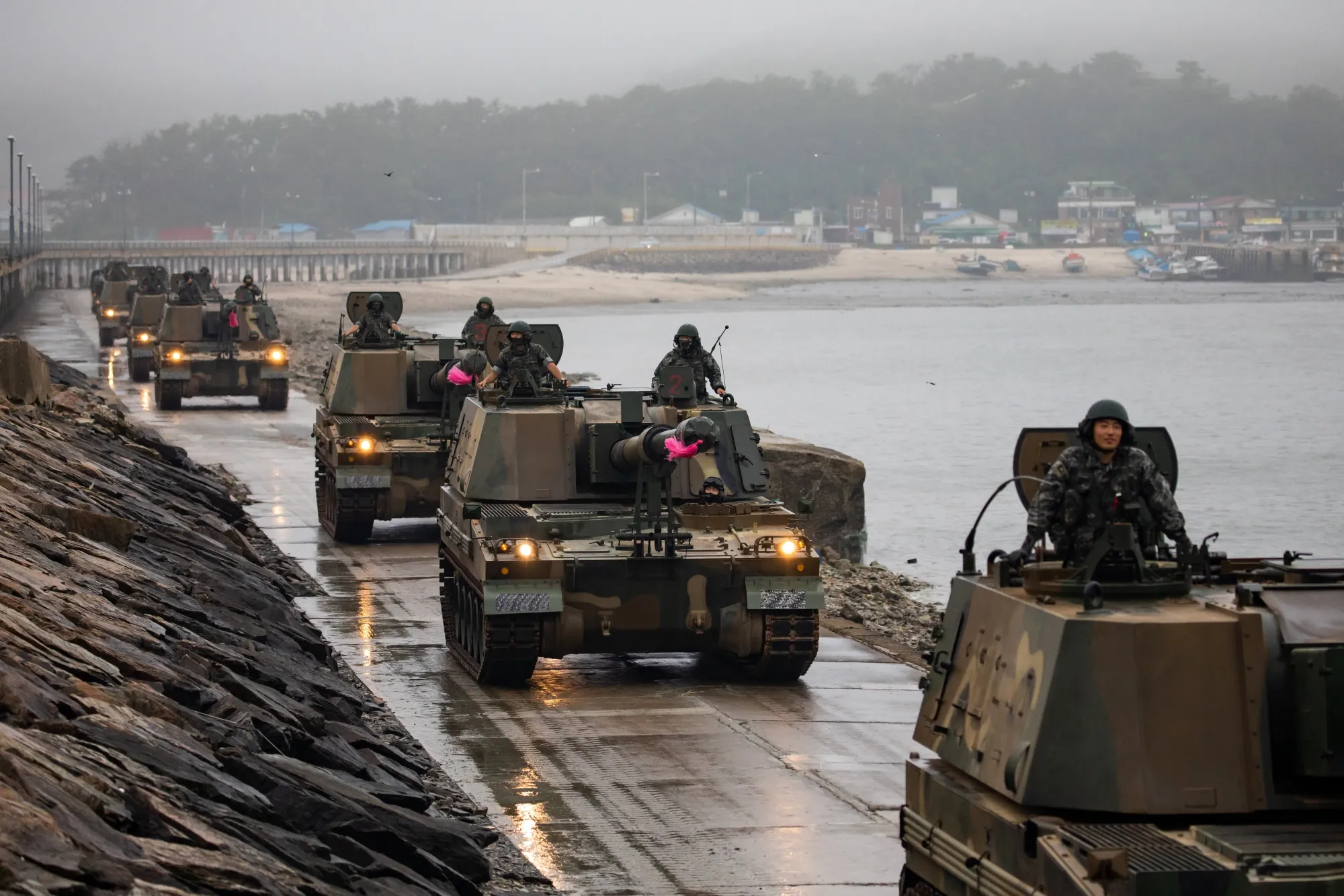 Views of Yeonpyeong As Worries Mount on South Korean Isle