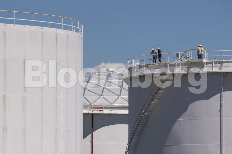 Colonial Pipeline Storage Tanks As Gas Pumps Run Dry