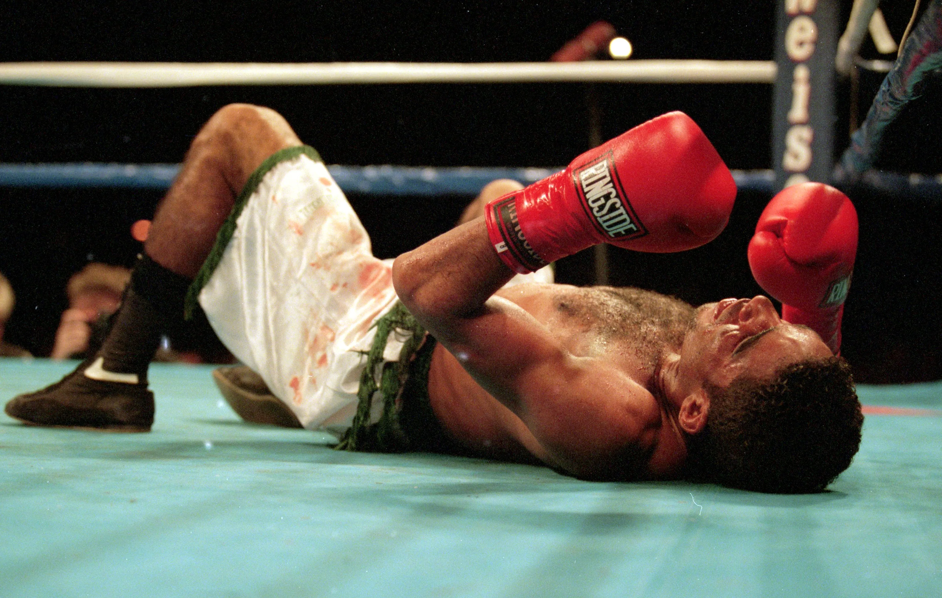Taking a beating.
