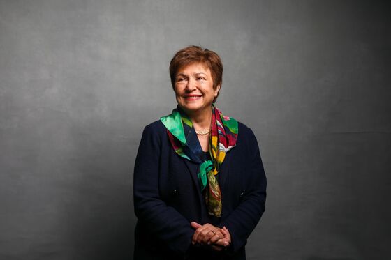U.S. Tells IMF Board It Won’t Seek to Oust Georgieva as Chief