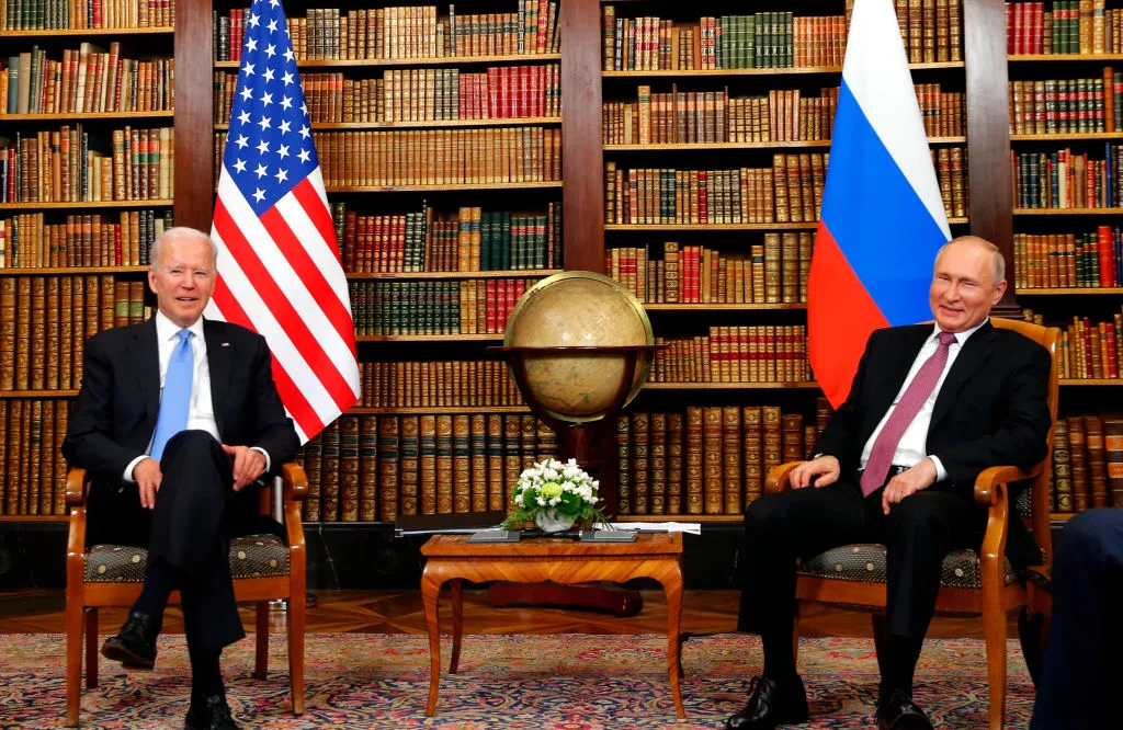 Facing off over the orb.