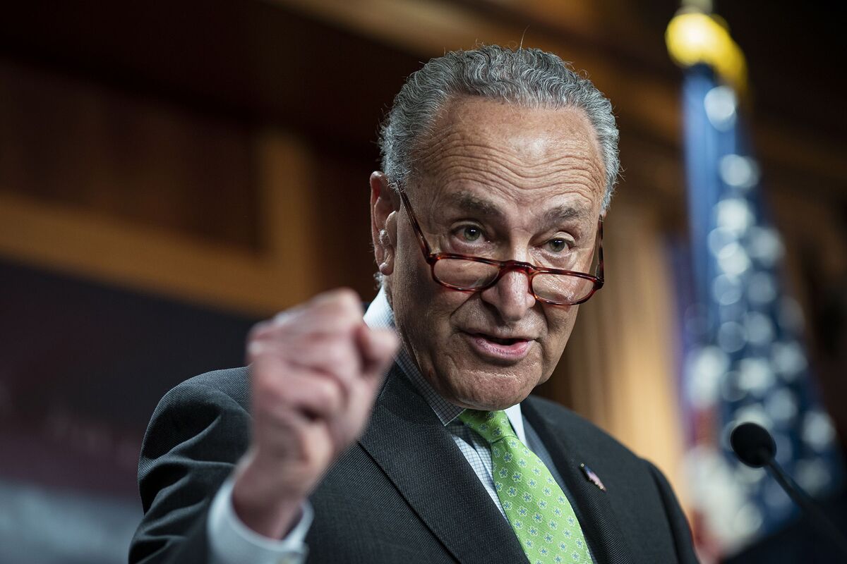 Republicans Warn Schumer on Infrastructure Deal Deadline - Bloomberg