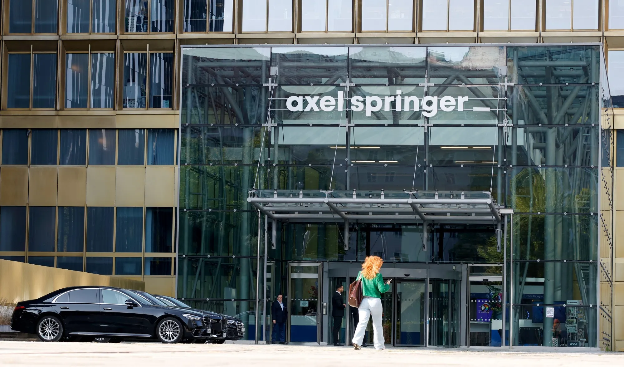 The Axel Springer headquarters in Berlin.