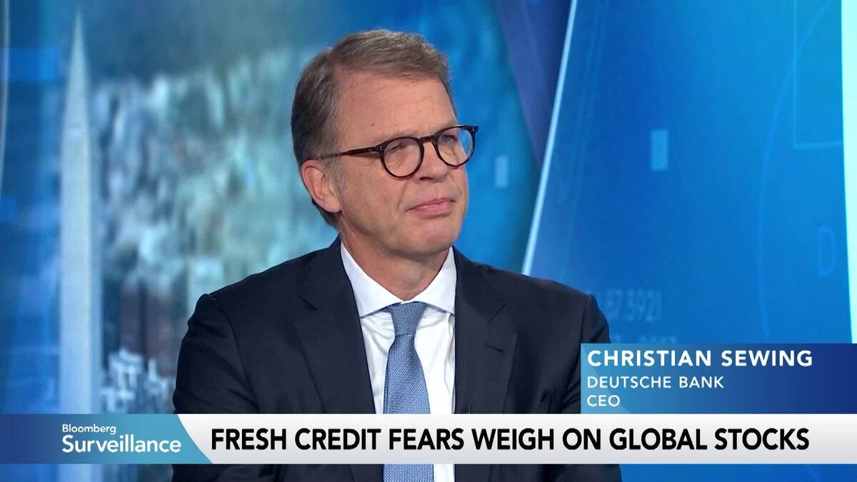 Deutsche Bank CEO Sees No Credit Deterioration