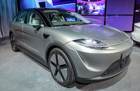 Sony Explores Selling EVs, Joining Tech Rush Into Red-Hot Arena