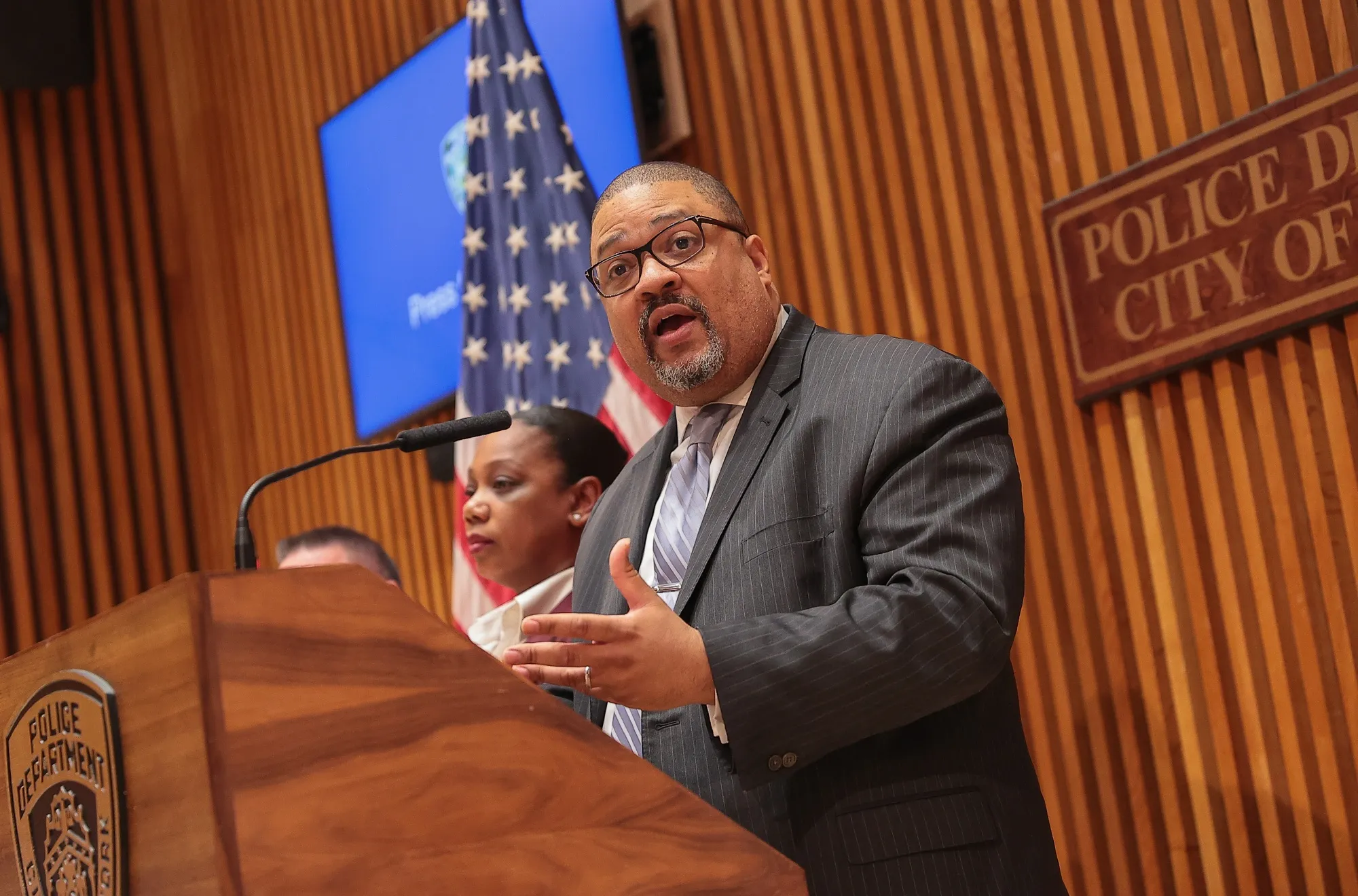 Manhattan District Attorney Alvin Bragg is using funds seized from banks to fund a program that will connect arrested individuals with voluntary social services once they are released.&nbsp;