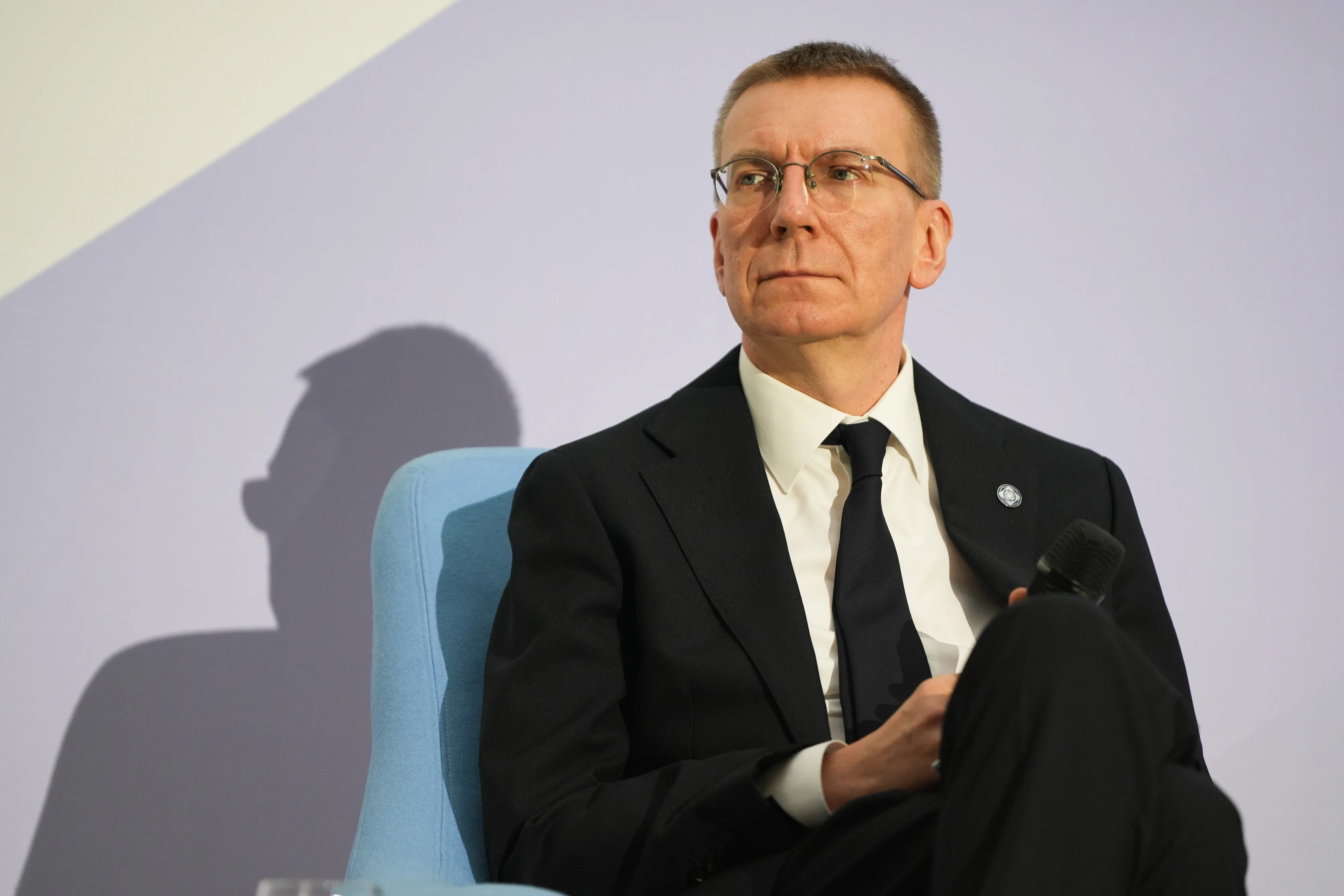 Latvia’s President Edgars Rinkevics