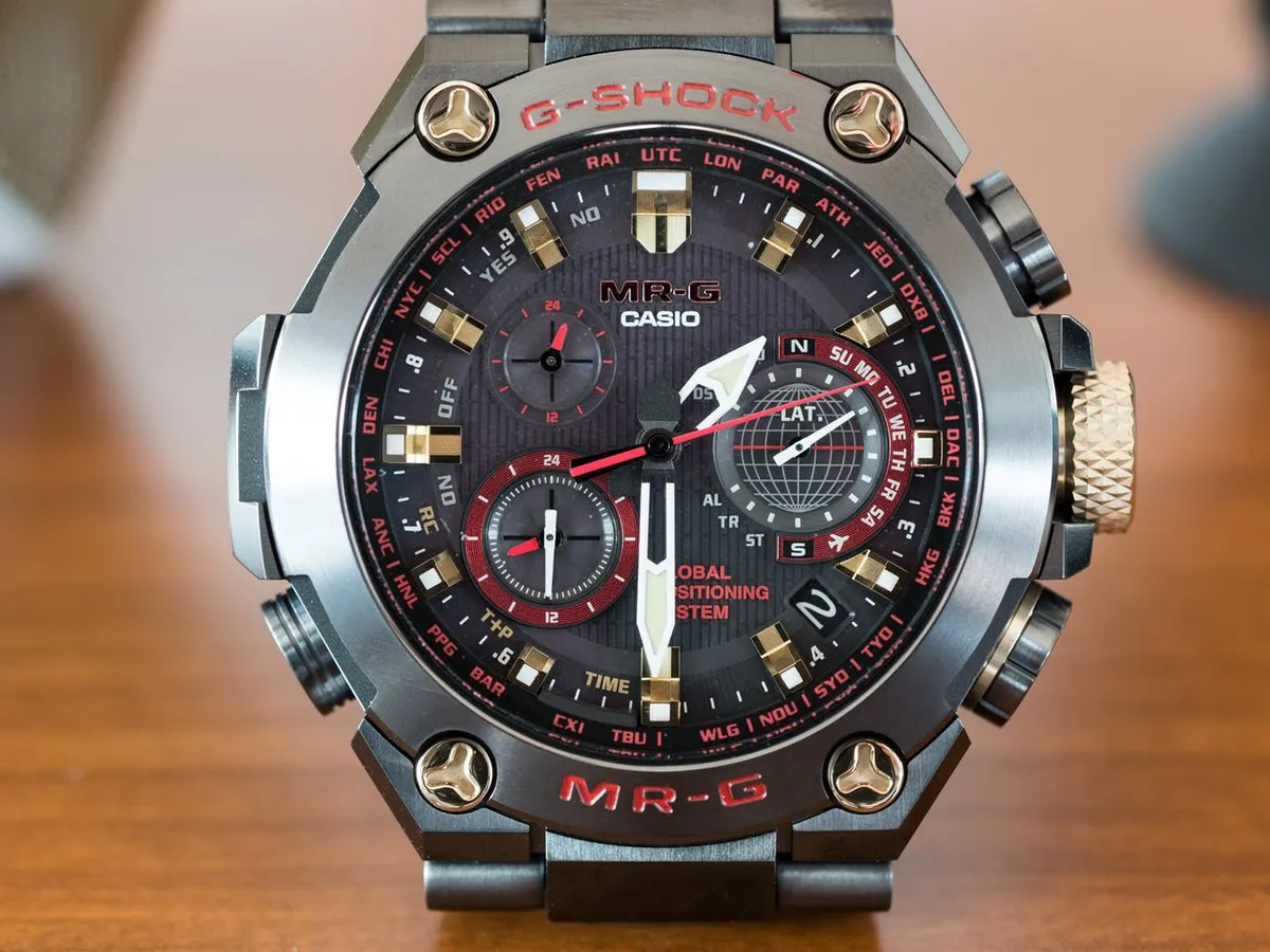 Hands On: G-Shock MRG-G1000B-1A4 Akazonae, Inspired by Samurai