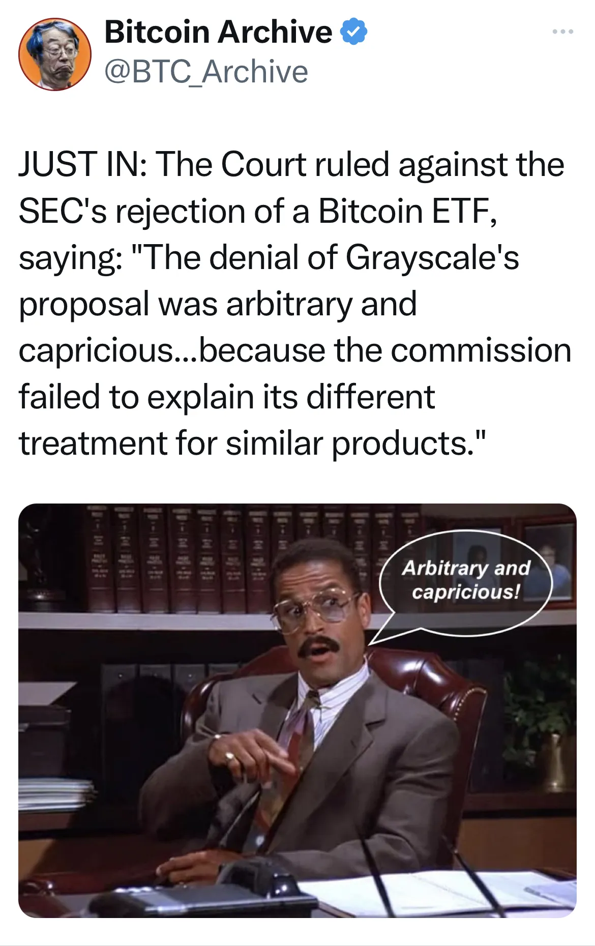 Grayscale (GBTC) May Still Lose the US Spot Bitcoin ETF Race (BTC) -  Bloomberg