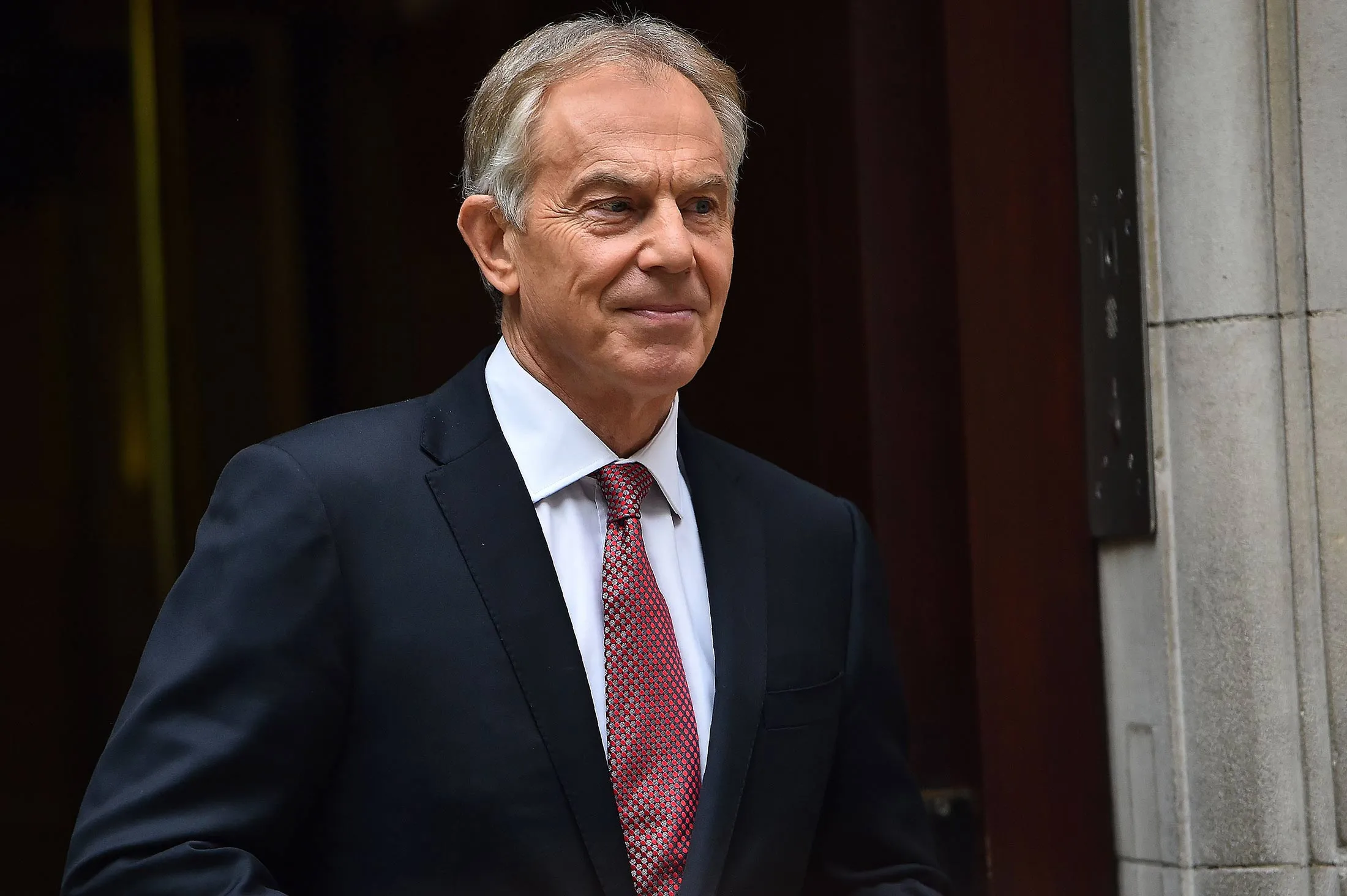 Former British Prime Minister Tony Blair.
