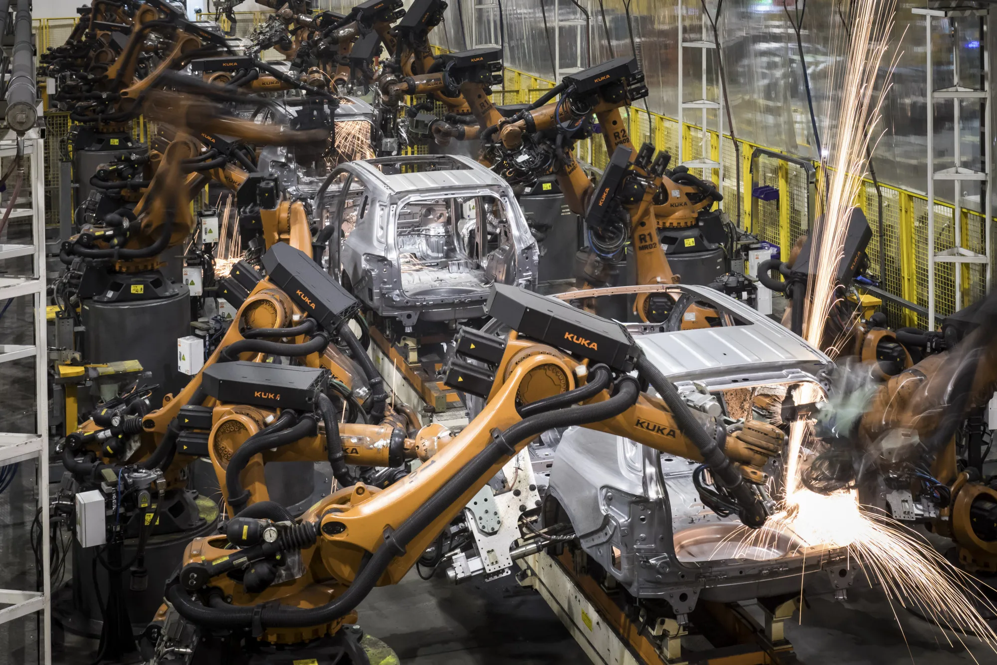 Production of Trumpchi SUVs at a Guangzhou Automobile Group Co. Plant