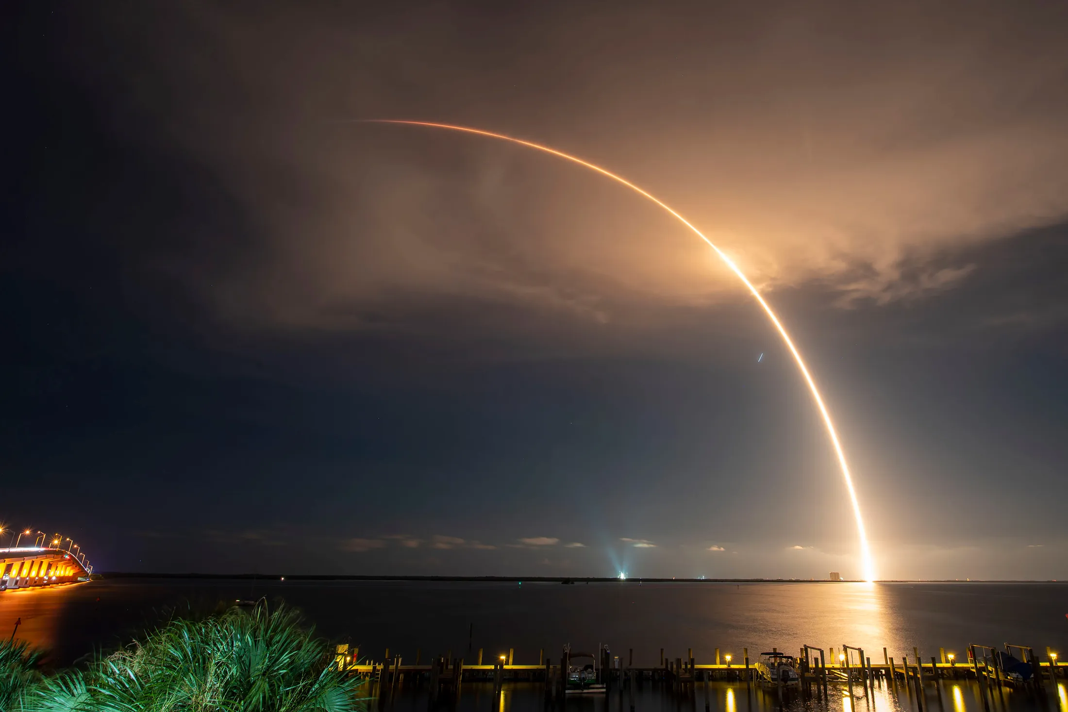 SpaceX Starlink mission launch, September 2022.