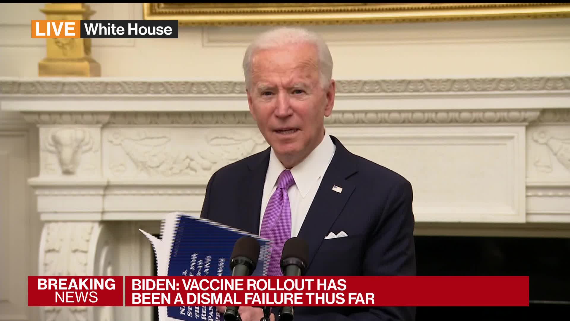 Watch Biden Unveils National Strategy For Covid-19 - Bloomberg