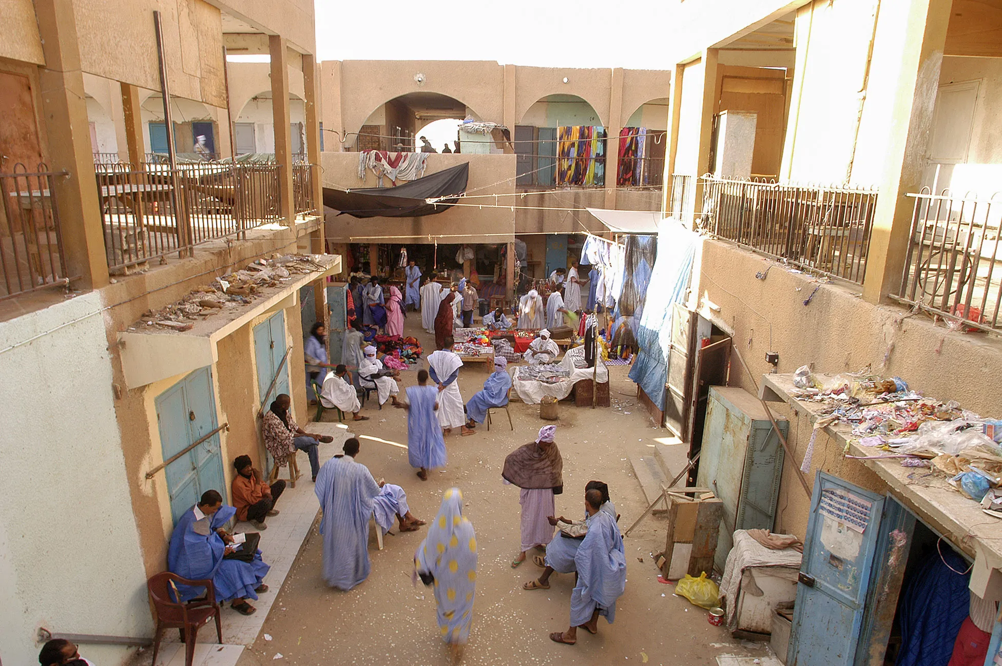 The central market in&nbsp;Nouakchott, Mauritania.