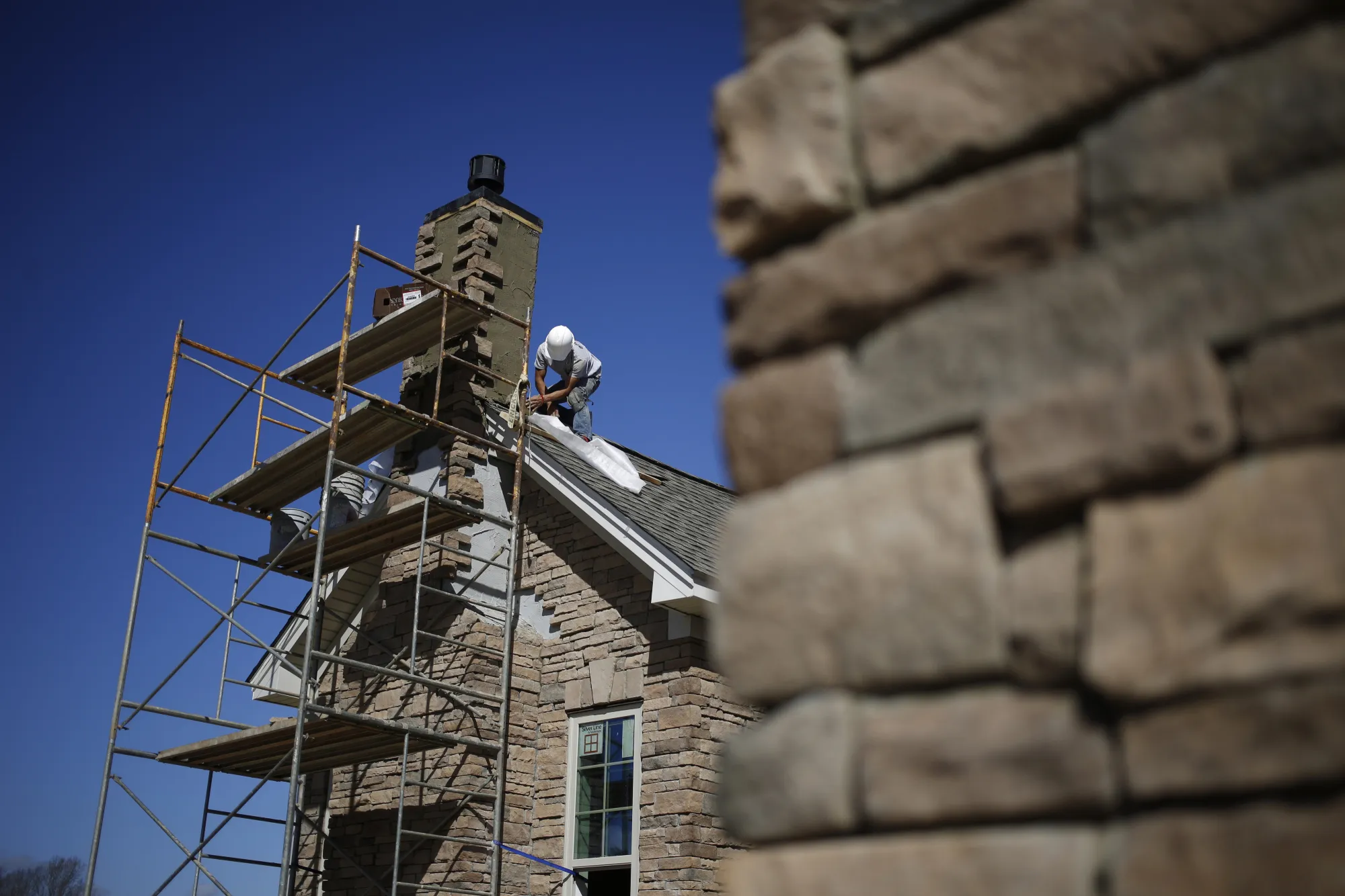 A Toll Brothers Inc. Housing Development As Construction Spending Figures Are Released