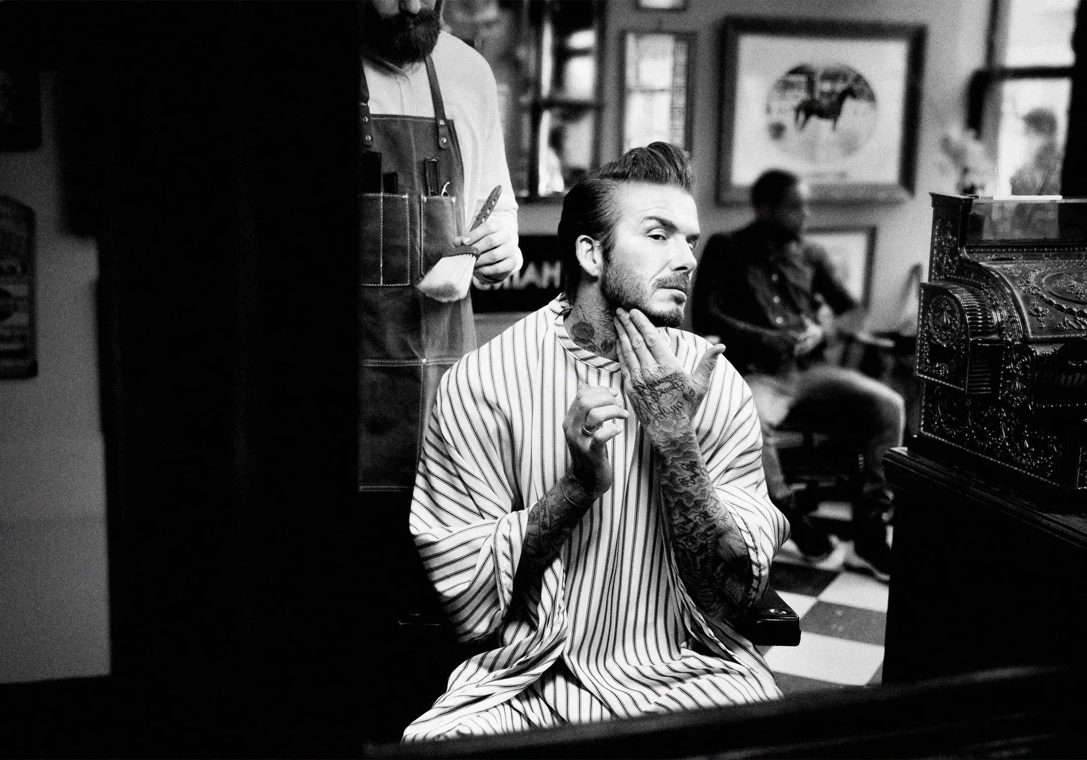 L’Oréal recently launched a men’s line in collaboration with soccer star Beckham.