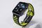 The new Apple Watch 2 is displayed during an event in San Francisco, California, U.S., on Wednesday, Sept. 7, 2016. Apple Inc. unveiled new iPhone models Wednesday, featuring a water-resistant design, upgraded camera system and faster processor, betting that after six annual iterations it can still make improvements enticing enough to lure buyers to their next upgrade. Photographer: David Paul Morris/Bloomberg