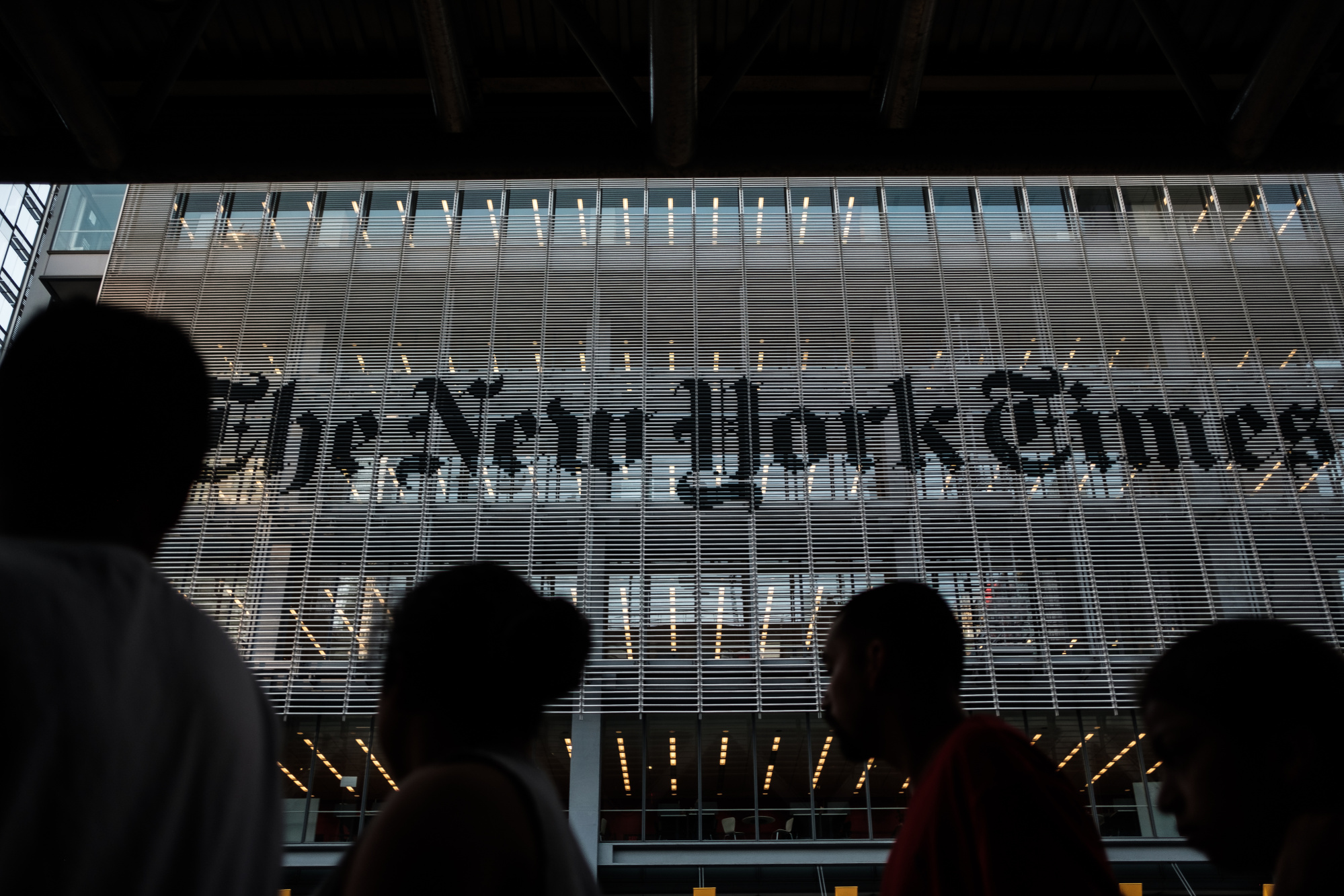 New York Times Co. Headquarters As Earnings Surpasses Estimates 