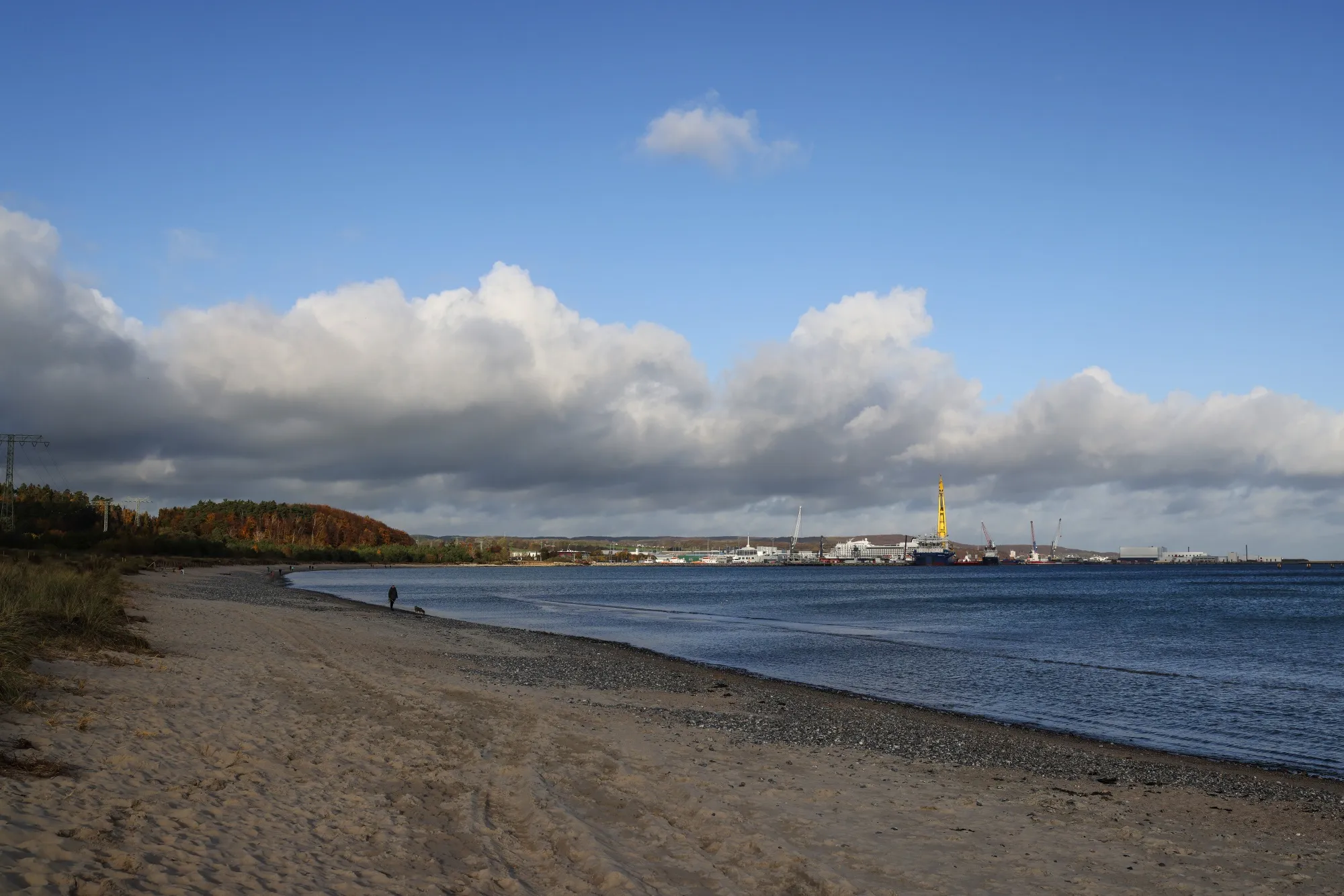 The Baltic Sea island of Ruegen, in Germany.