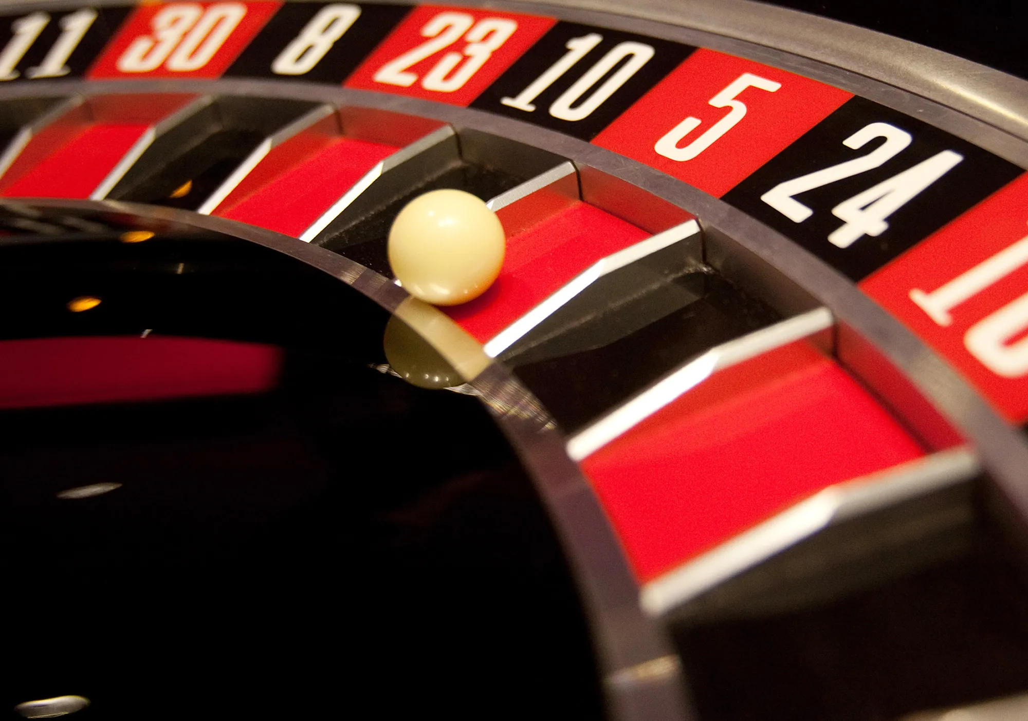 Inside Aspers Casino at Westfield Stratford City Mall