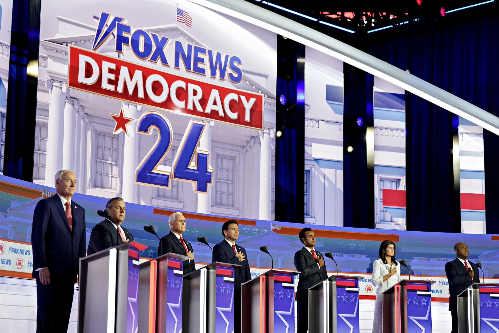 8 presidential candidates qualify for first Republican debate - The  Washington Post