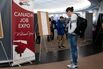 Jobseekers At The Canada Job Expo
