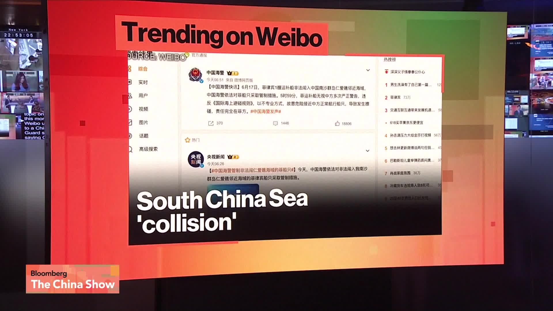 Watch China Says Chinese, Philippine Ships Collided in Disputed Sea ...