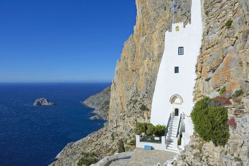 Chozoviotissa monastery on Amorgos.