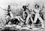 1850: Fugitive slaves about to be recaptured.&nbsp;
