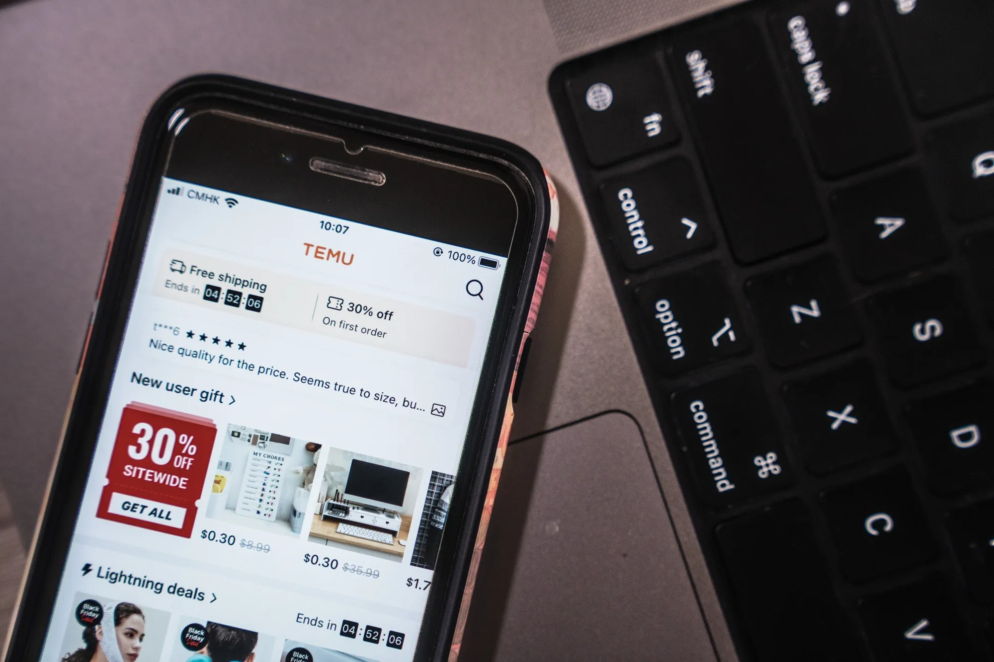 The Temu application lets western shoppers buy cheap goods directly from Chinese sellers.&nbsp;