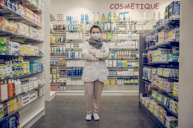 A portrait of a pharmacist in Paris.
