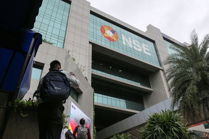National Stock Exchange (NSE) in Mumbai