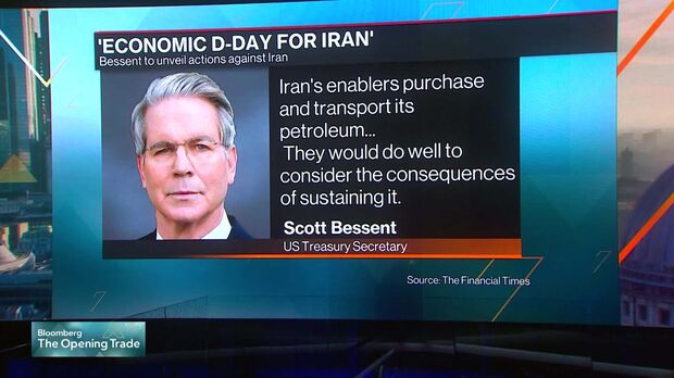 Iran oil cargoes to Asia dry up, prices hit multi-year highs as US prepares 'greatest coordinated economic isolation' — Treasury Secretary Scott Bessent to unveil plan