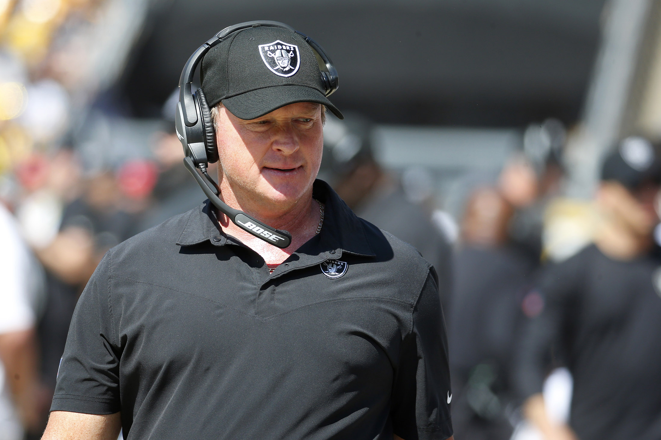 Jon gruden oakland raider photo by hi-res stock photography and