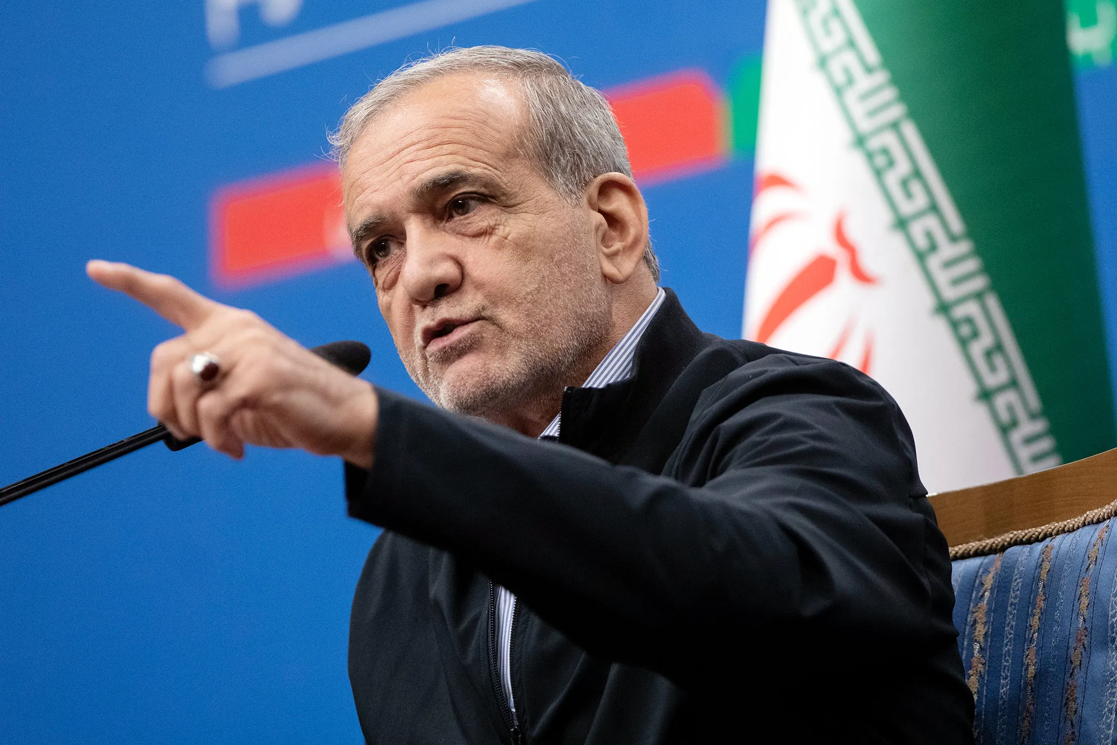 Iran's President Masoud Pezeshkian