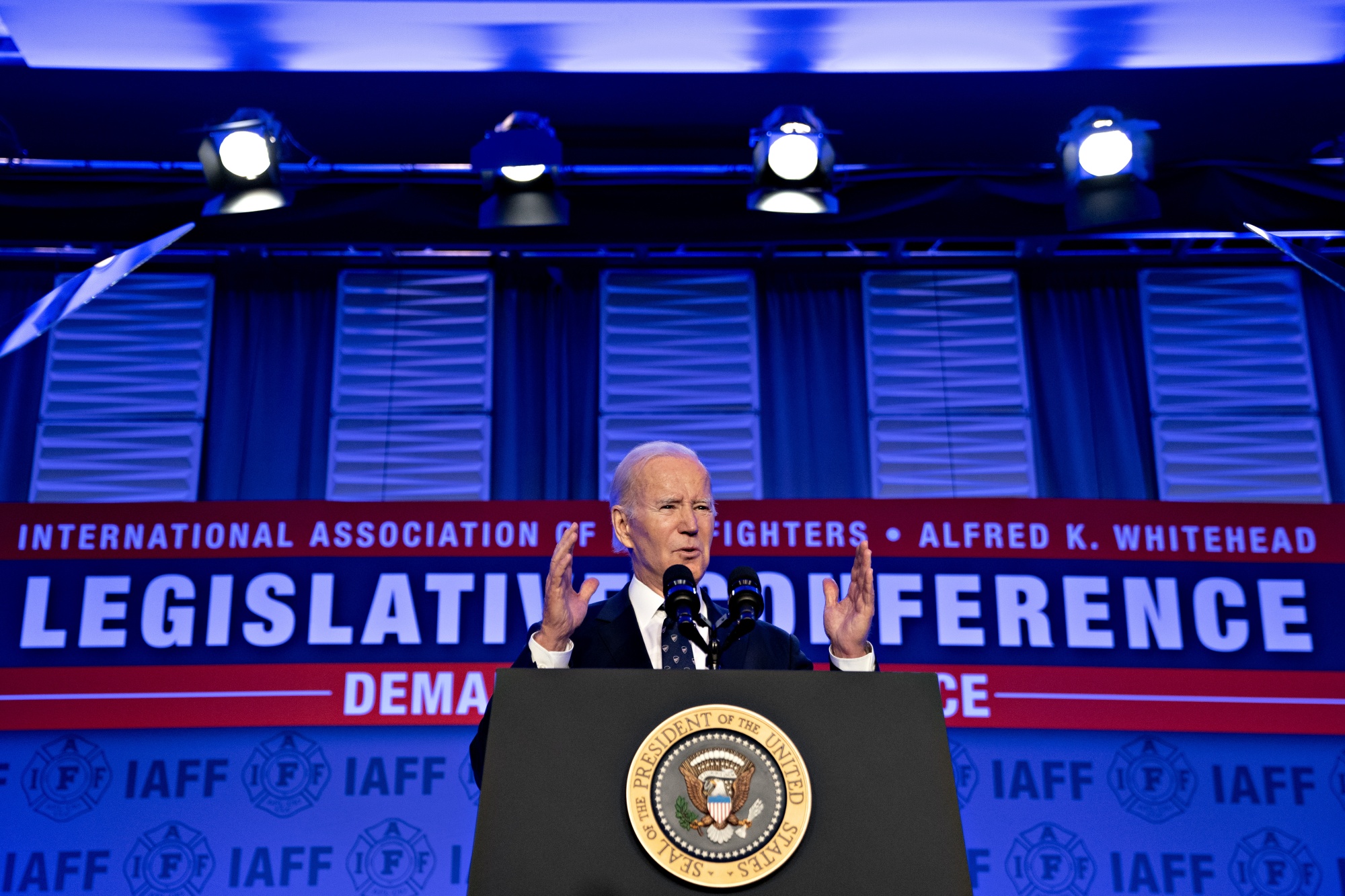 Biden Firefighters Speech to IAFF Union Hints at 2024 ReElection Bid