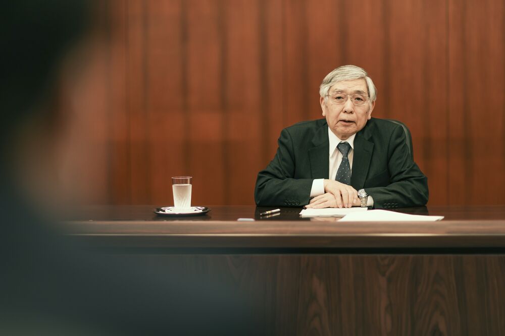 ビットコインを疑問視 裏付け資産持っていない 黒田日銀総裁 Bloomberg